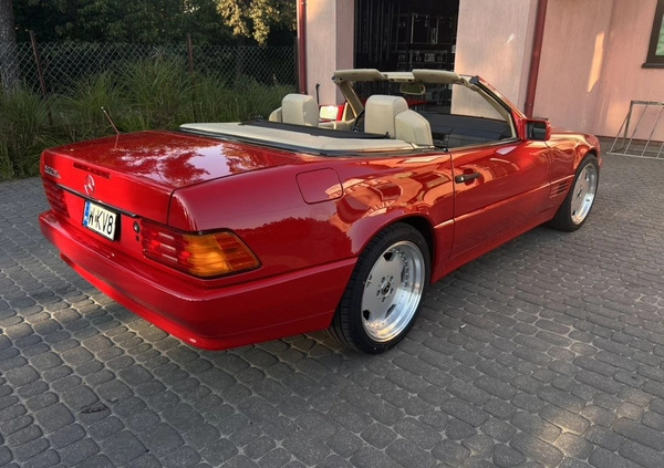 Mercedes-Benz SL cena 82900 przebieg: 182142, rok produkcji 1990 z Otwock małe 407